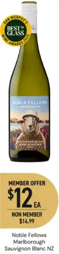 Dan Murphy's Noble fellows marlborough sauvignon blanc nz offer