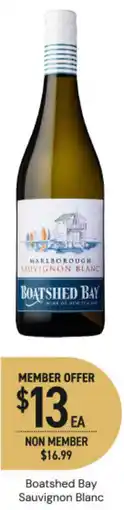 Dan Murphy's Boatshed bay sauvignon blanc offer