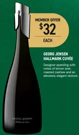Dan Murphy's Georg jensen hallmark cuvée offer