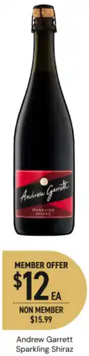 Dan Murphy's Andrew garrett sparkling shiraz offer