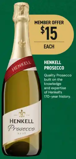 Dan Murphy's Henkell prosecco offer