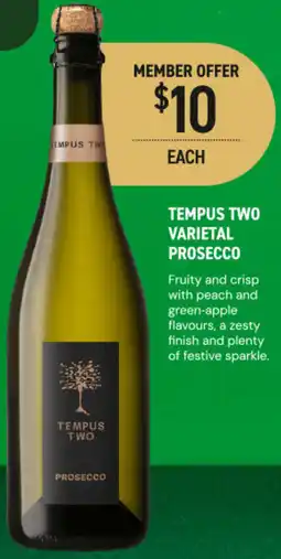 Dan Murphy's Tempus two varietal prosecco offer