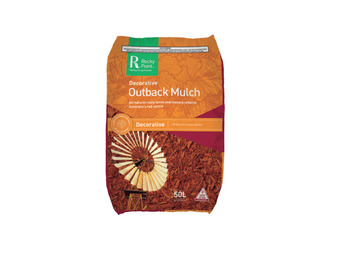 Stratco Decorative mulch - blackwood mulch offer
