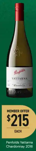 Dan Murphy's Penfolds yattarna chardonnay 2016 offer