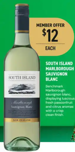 Dan Murphy's South island marlborough sauvignon blanc offer