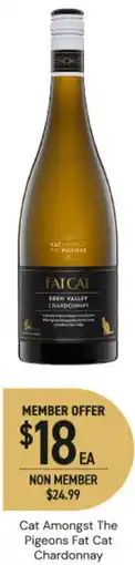 Dan Murphy's Cat amongst the pigeons fat cat chardonnay offer