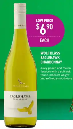 Dan Murphy's Wolf blass eaglehawk chardonnay offer