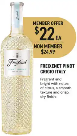 Dan Murphy's Freixenet pinot grigio italy offer