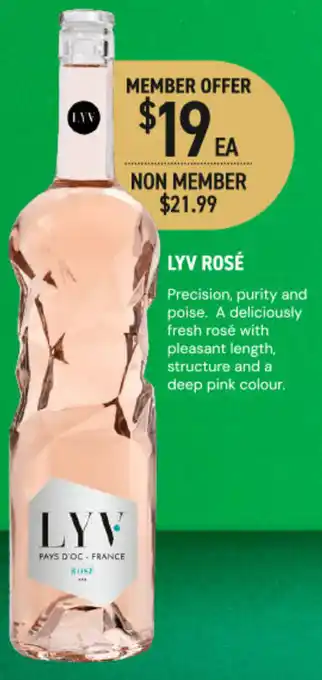 Dan Murphy's Lyv rosé offer