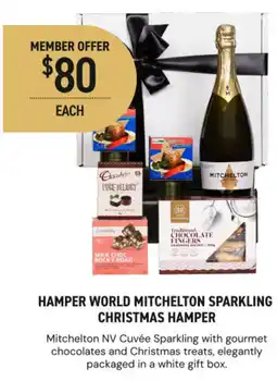 Dan Murphy's Hamper world mitchelton sparkling christmas hamper offer