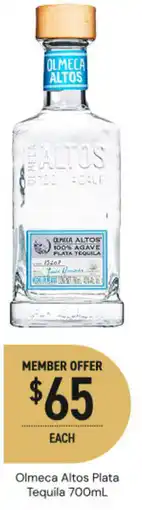 Dan Murphy's Olmeca altos plata tequila offer