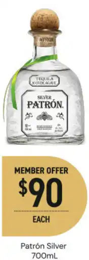 Dan Murphy's Patrón silver offer