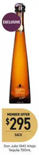 Dan Murphy's Don julio 1942 añejo tequila offer