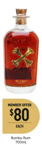 Dan Murphy's Bumbu rum offer