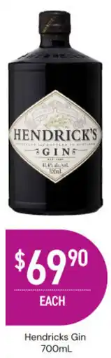 Dan Murphy's Hendricks gin offer