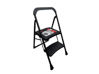 Stratco Hurricane 2 step steel ladder offer