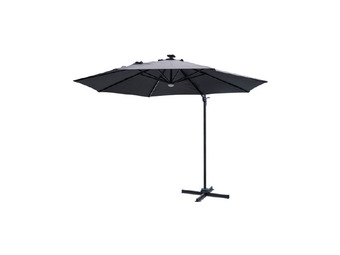 Stratco Round umbrella with led light offer