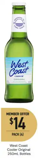 Dan Murphy's West coast cooler original bottles offer