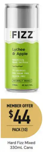 Dan Murphy's Hard Fizz Mixed Cans offer