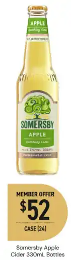 Dan Murphy's Somersby Apple Cider Bottles offer