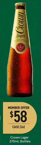 Dan Murphy's Crown Lager Bottles offer