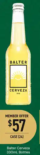 Dan Murphy's Balter Cerveza Bottles offer