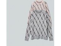 Harris Scarfe Khoko Smart Diamond Window Pane Sweater offer