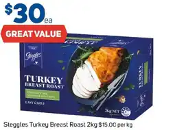 Foodland Steggles Turkey Breast Roast offer
