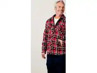 Bronson Casual Woodford Flannel Jacket with Quilted Lining