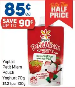 Foodland Yoplait Petit Miam Pouch Yoghurt offer