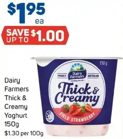 Foodland Dairy Farmers Thick & Creamy Yoghurt offer
