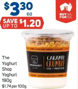 Foodland The Yoghurt Shop Yoghurt offer