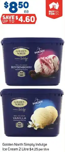Foodland Golden North Simply Indulge Ice Cream offer