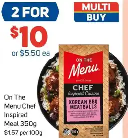 Foodland On The Menu Chef Inspired Meal offer