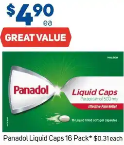 Foodland Panadol Liquid Caps offer