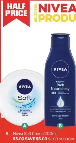 Foodland A. Nivea Soft Creme offer