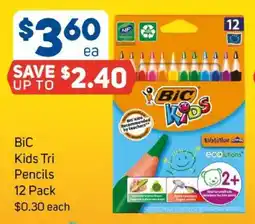 Foodland BiC Kids Tri Pencils offer