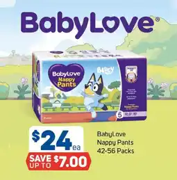 Foodland BabyLove Nappy Pants offer