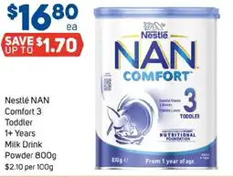Foodland Nestlé NAN Comfort 3 Toddler 1+ Years Milk Drink offer