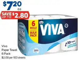Foodland Viva Paper Towel offer