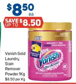 Foodland Vanish Gold Laundry Stain Remover Powder offer