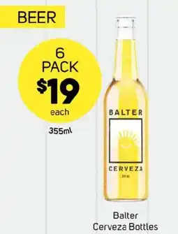 Foodland Balter Cerveza Bottles offer