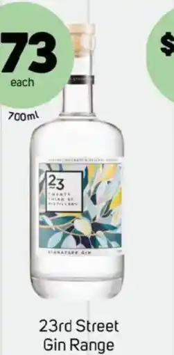 Foodland 23rd Street Gin Range offer
