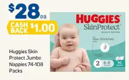 Foodland Huggies Skin Protect Jumbo Nappies offer
