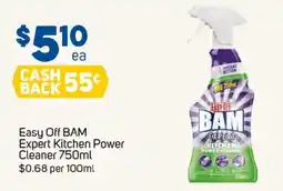 Foodland Easy off bam expert kitchen power cleaner offer