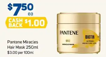 Foodland Pantene Miracles Hair Mask offer
