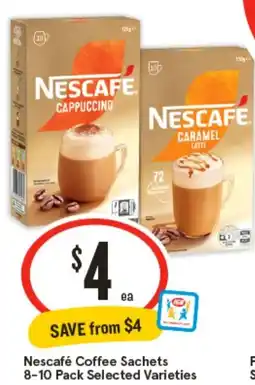 IGA Nescafé Coffee Sachets offer