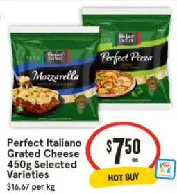 IGA Perfect Italiano Grated Cheese offer