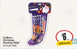IGA Cadbury Christmas Stocking offer