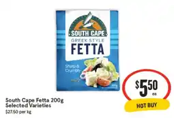 IGA South Cape Fetta offer